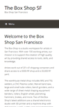 Mobile Screenshot of boxshopsf.org
